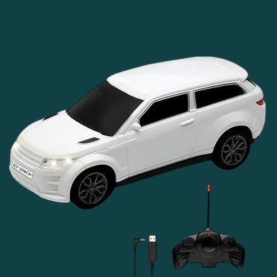 TOYACHI 3D Famous Car Rechargeable Remote Control Toy W40(White)