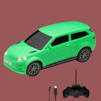 TOYACHI 3D Famous Car Rechargeable Remote Control Toy G24(Green)