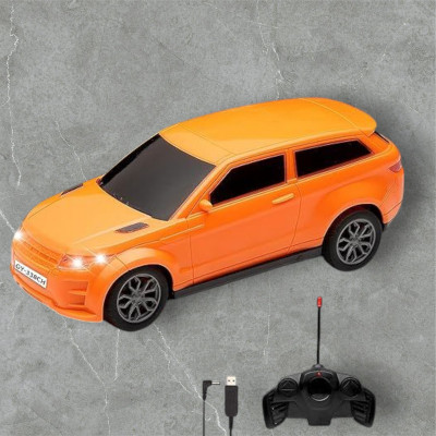AS TRADERS 3D Famous Car Rechargeable Remote Control Toy O18(Orange)