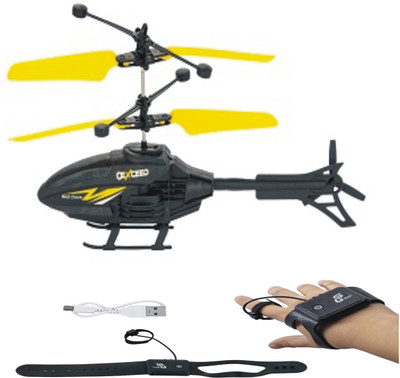 BRIJBAZAAR Remote control rc helicopter with remote control with hand sensor helicopter(Multicolor)