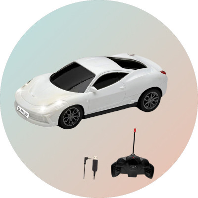 TOYACHI Famous Car Rechargeable Remote Control Toy W30(White)