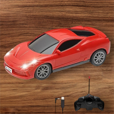 AS TRADERS Famous Car Rechargeable Remote Control Toy R2(Red)