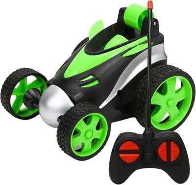 KAVANA Remote Control Stunt Car 360 Degree Rotating Model Car Toy Racing Radio Control(Multicolor)