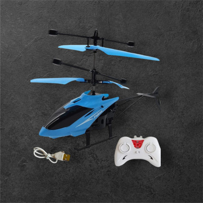 Kid Kraze 2in 1 Remote Control Helicopter with USB Chargeable Cable for Boy_Girl Kids_a10(Multicolor)