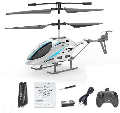 BRIJBAZAAR REMOTE CONTROL Helicopter with Radio Remote Control and Obstacle Avoidance(Multicolor)