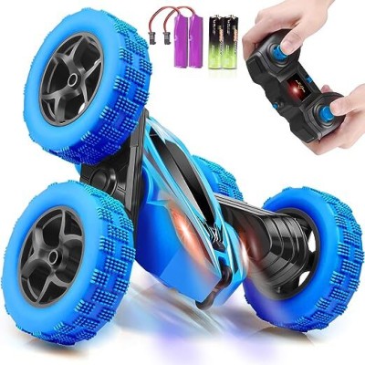 CountryLink Remote Control Stunt Racing Car RC Cars 2.4GHz Fast Stunt 4WD Double Sided 360(Mulicolor)