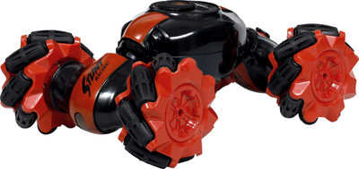 Himnaaz Twist Stunt Car with Remote control | Pack of 1(Orange)
