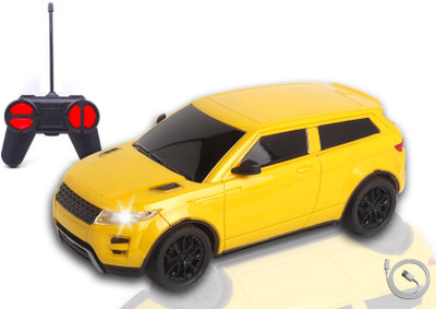 frendo High Speed 1:24 Scale Rechargeable Remote Car for Kids(Yellow)