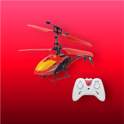 Kid Kraze Rechargeable 2-in-1 Remote and Hand Sensor Flying Helicopter_a19(Multicolor)