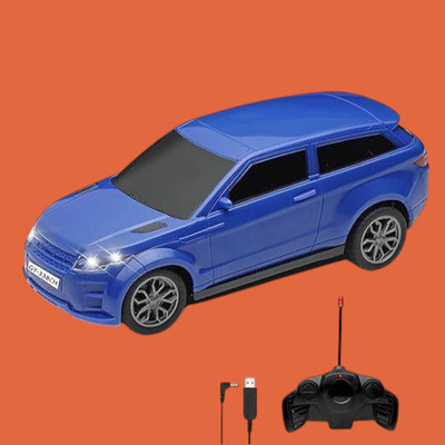 TOYACHI 3D Famous Car Rechargeable Remote Control Toy B6(Blue)