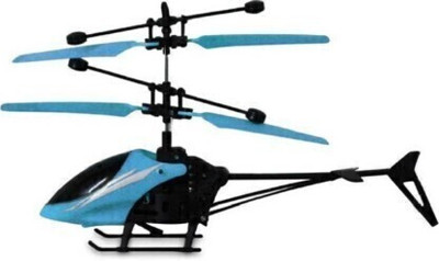 planettoy Trendy Flying Mini RC Infrared Induction Helicopter Aircraft Flashing Light TOY(Multicolor)