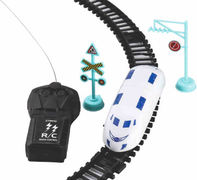 PLAY AND WEAR CO R/C VANDE BHARAT TRAIN (SMALL)(Multicolor)