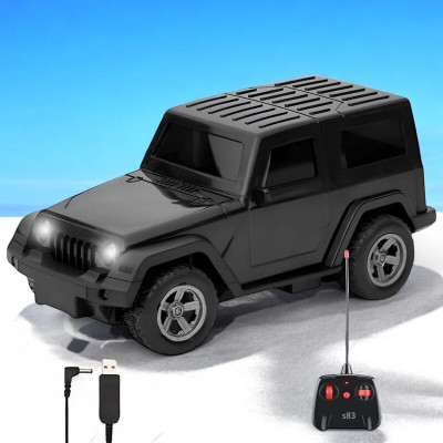 SNM97 Remote control Thar Rechargable RC Toys For Kids With Music_D60(Black)