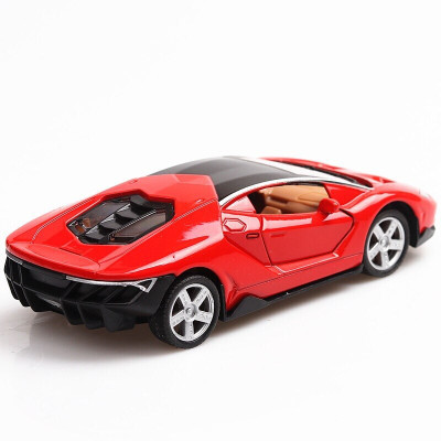 The Shiny Mart Lamborghini 1:36 Scale Die-Cast Toy Car Pull Back Model(Red)