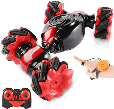 JOYWHIZ Gesture Sensor Stunt Car Double Sided Rotating 4WD 2.4GHz Twisting Vehicle SC13(Multicolor)
