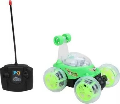 Tenmar Best Stunt Car 360° Twisting Remote Control for Kids Music ,Lights_211(Multicolor)