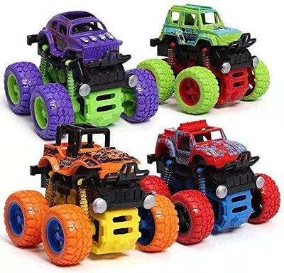 Forbuz Monster Truck Toy for Kids, Amazing Toys, 360 Degree Stunt FOR KIDS(Green)