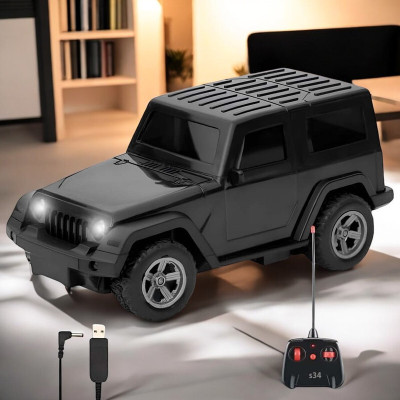 SNM97 Remote control Thar Rechargable RC Toys For Kids With Music_B63(Black)