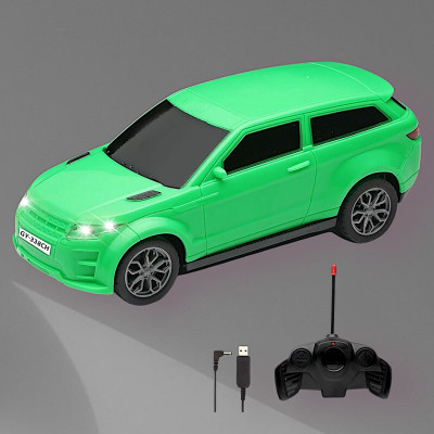 AS TRADERS 3D Famous Car Rechargeable Remote Control Toy G23(Green)