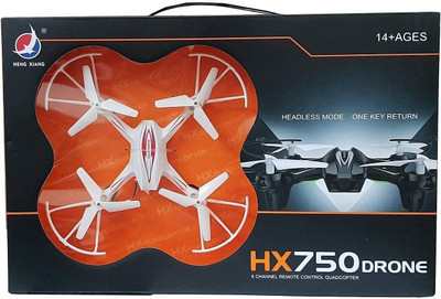 Kmc kidoz New HX-750 Wireless Rechargeable Kids Drone I Without Camera I LED Lights(Multicolor)