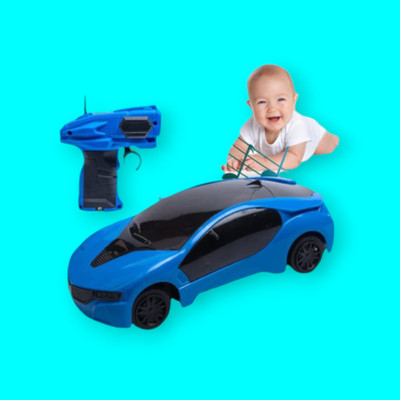 BBG New_Presents- Rechargeable High Speed Racing RC Car For Kids._b19(Multicolor)