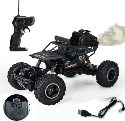 APJ enterprise Off Road High Speed Remote Control Rock Crawler Car Toy for Kids RC Car Toy(Black)