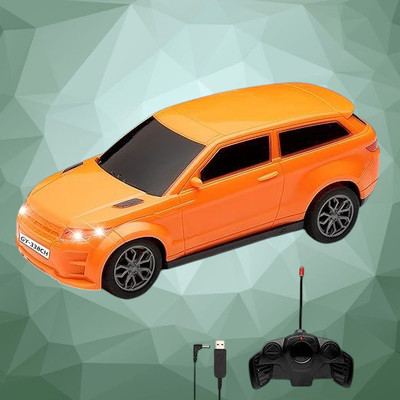 AS TRADERS 3D Famous Car Rechargeable Remote Control Toy O24(Orange)