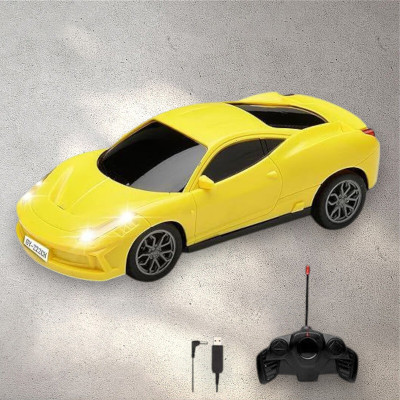 TOYACHI Famous Car Rechargeable Remote Control Toy Y20(Yellow)