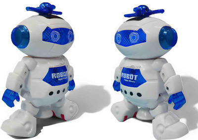 Magic Moments MUSICAL DANCING ROBOT WHITE(White)