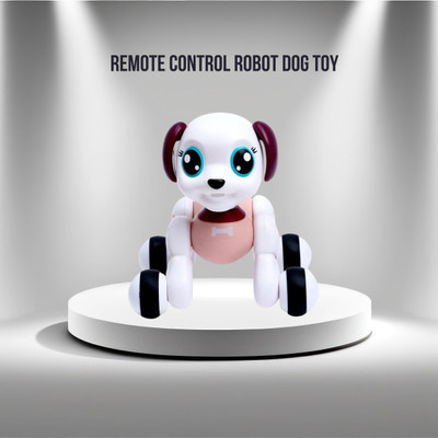 calyxia Remote Control Dog Toy Dancing Pet with Lights & Sounds Fun Smart Puppy Toys(Multicolor)
