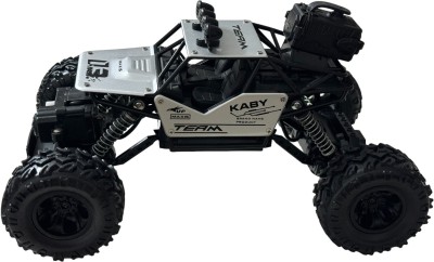 fizz Remote Control 1:18 Rock Crawler Metal High Speed 4X4 Rechargeable Car_RR11(Blue)