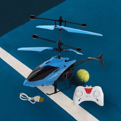 Kid Kraze 2in 1 Remote Control Helicopter with USB Chargeable Cable for Boy_Girl Kids_a23(Multicolor)