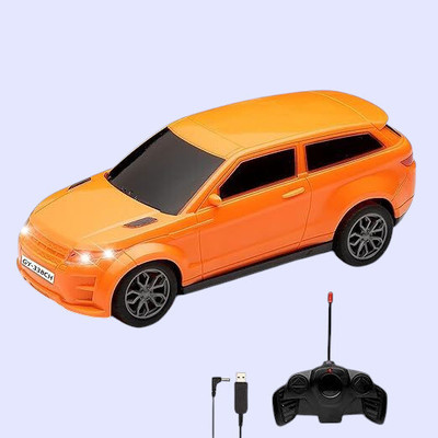 TOYACHI 3D Famous Car Rechargeable Remote Control Toy O15(Orange)