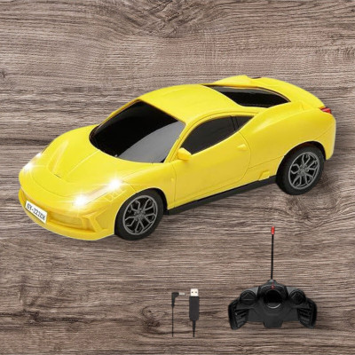 TOYACHI Famous Car Rechargeable Remote Control Toy Y2(Yellow)