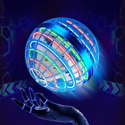 Floating top orb toy