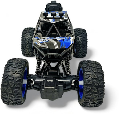 fizz 1:18 Smoke Rock Crawler Monster RC Truck with Booster Spray Function.AB(Multicolor)