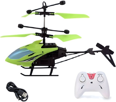 BMT Remote Control Helicopter Toy With USB Chargeable Cable(Multicolor)