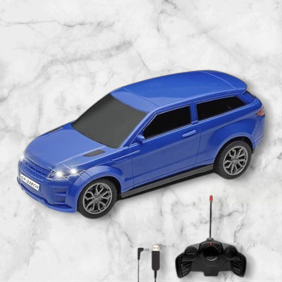 TOYACHI 3D Famous Car Rechargeable Remote Control Toy B9(Blue)