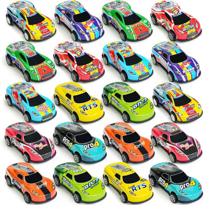 ZUNBELLA Unbreakable Alloy Metal Pull Back Mini Die Cast Race Car Set For Kids(Multicolor, Pack of: 12)