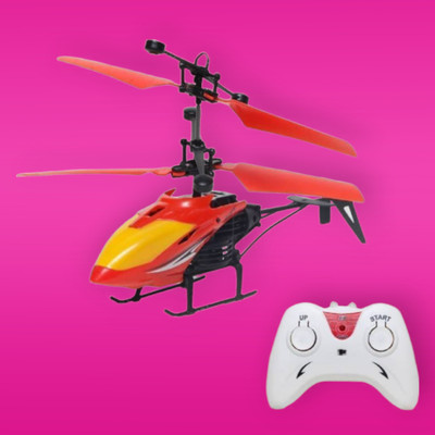 Kid Kraze Rechargeable 2-in-1 Remote and Hand Sensor Flying Helicopter_a30(Multicolor)