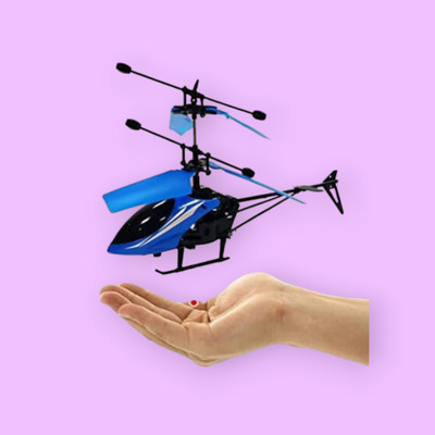 Kid Kraze Sensor Aircraft USB Charger 2 in 1 Flying Helicopter with Remote Control_a17(Multicolor)