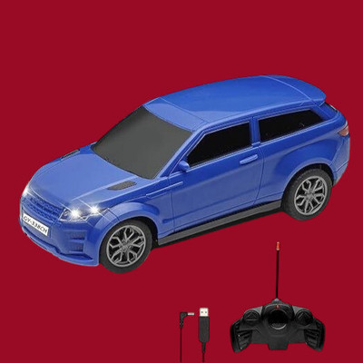 TOYACHI 3D Famous Car Rechargeable Remote Control Toy B2(Blue)
