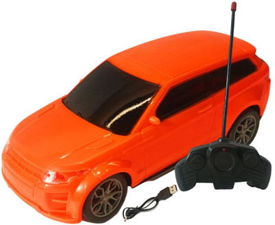 AS TRADERS Gooyo GY-338CH Rechargeable Remote Control Car Toy(Orange)
