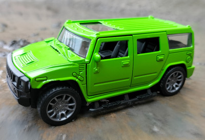 Ruhani Toys & Gift Gallery Model Metal Hummer Diecast Toy Car with Openable Doors 1:36 Scale for Kids(Green)