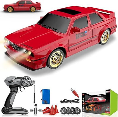 Bestie Toys Remote Control Cars 1:16 Scale RC Drift Car 24Ghz 30KM/H Speed 4WD Drift car(Multicolor)
