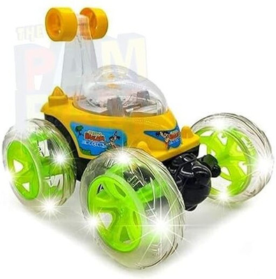 ThePampam Remote Control 360° Degree Stunt Rotational/Stunt/Dancing/Musical/Dancing(Green)