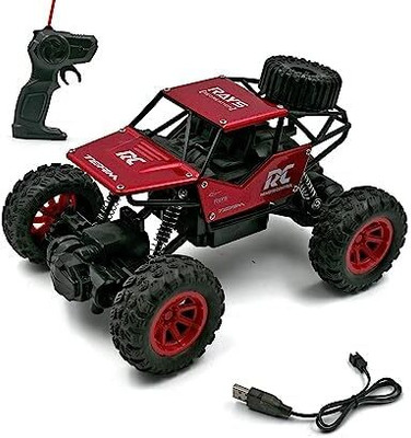 OJHA ENTERPRISES Remote Control 1:18 Rock Crawler 2 WD High Speed Rechargeable Monster Truck(Multicolor)