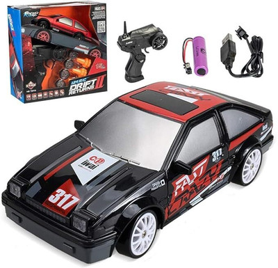 Bestie Toys RC Drift Car 1/24 2.4GHz 4WD Remote Control Sport Racing On-Road Vehicle with LE(Multicolor)