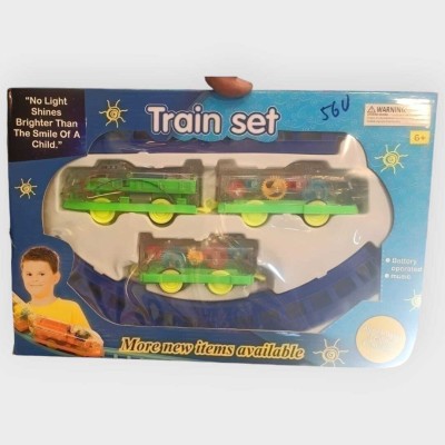 FUNKIDS Musical Train Set 135(Green_135)