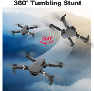 PromoCart MINI Foldable Dual Camera Drone HY01 Portable Drone RC Drone -Color May Vary(Multicolor)